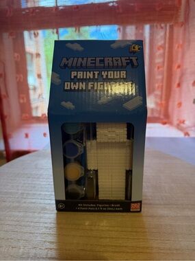 Minecraft Paint Your Own Figure Kit - White